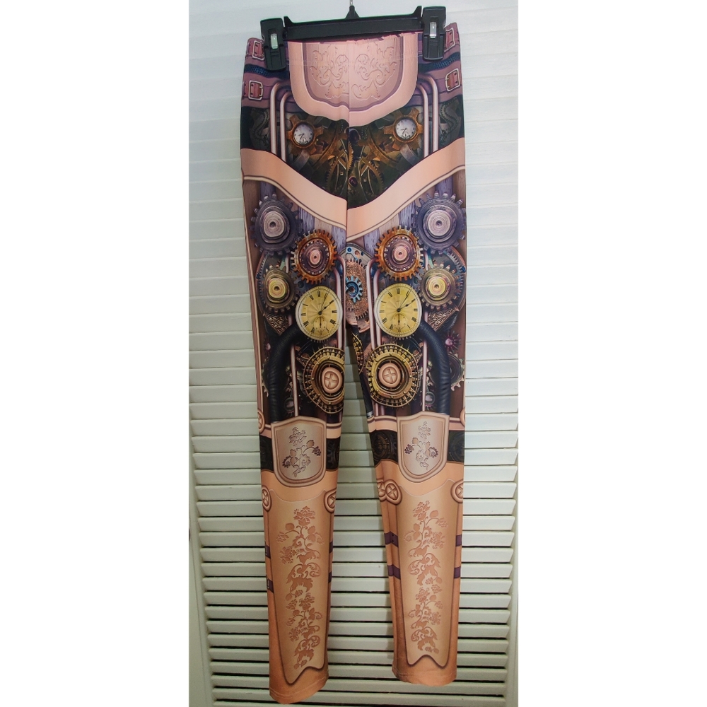 Steampunk Themed Leggings